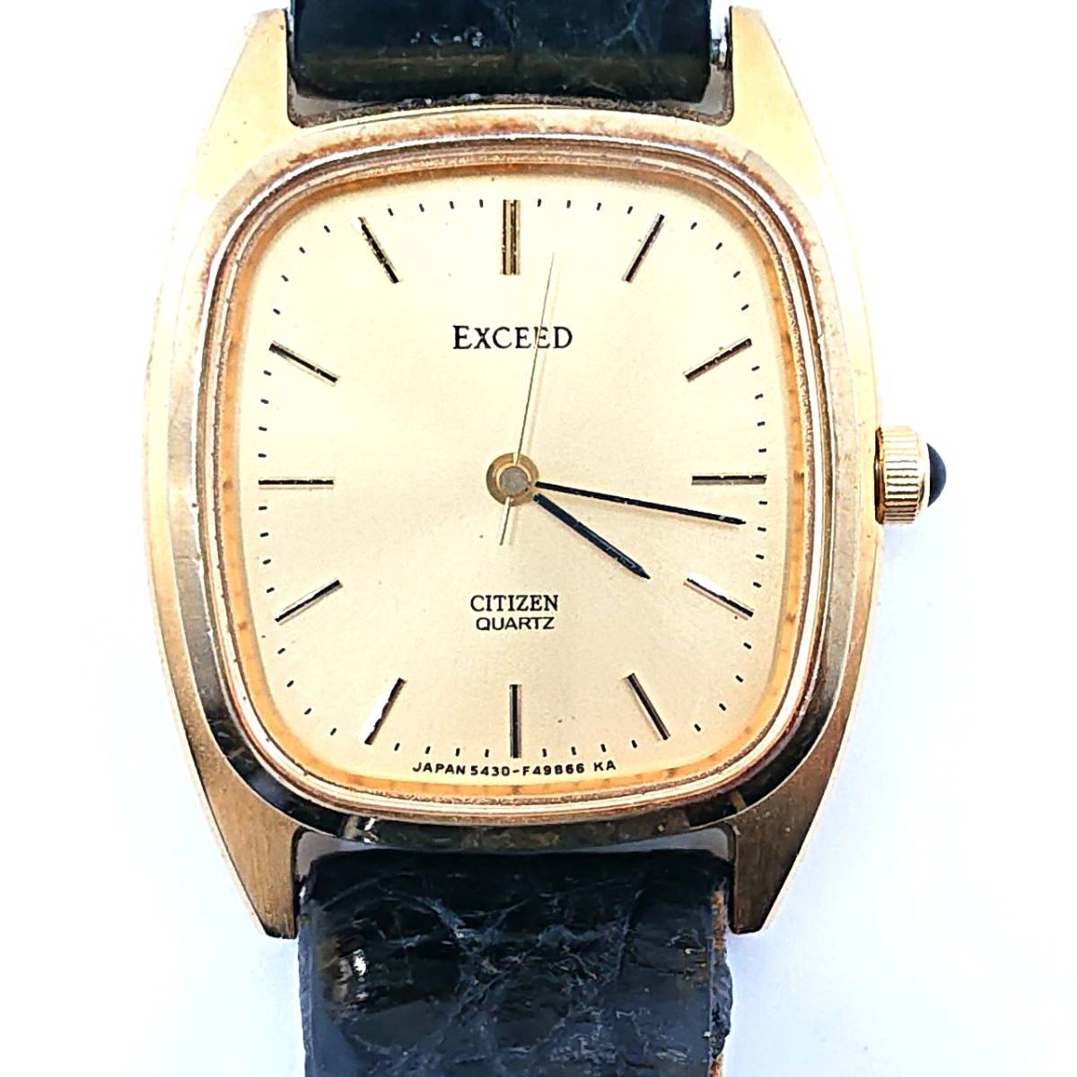CITIZEN exceed SV925レディース クォーツ ゴールド 腕時計(アナログ