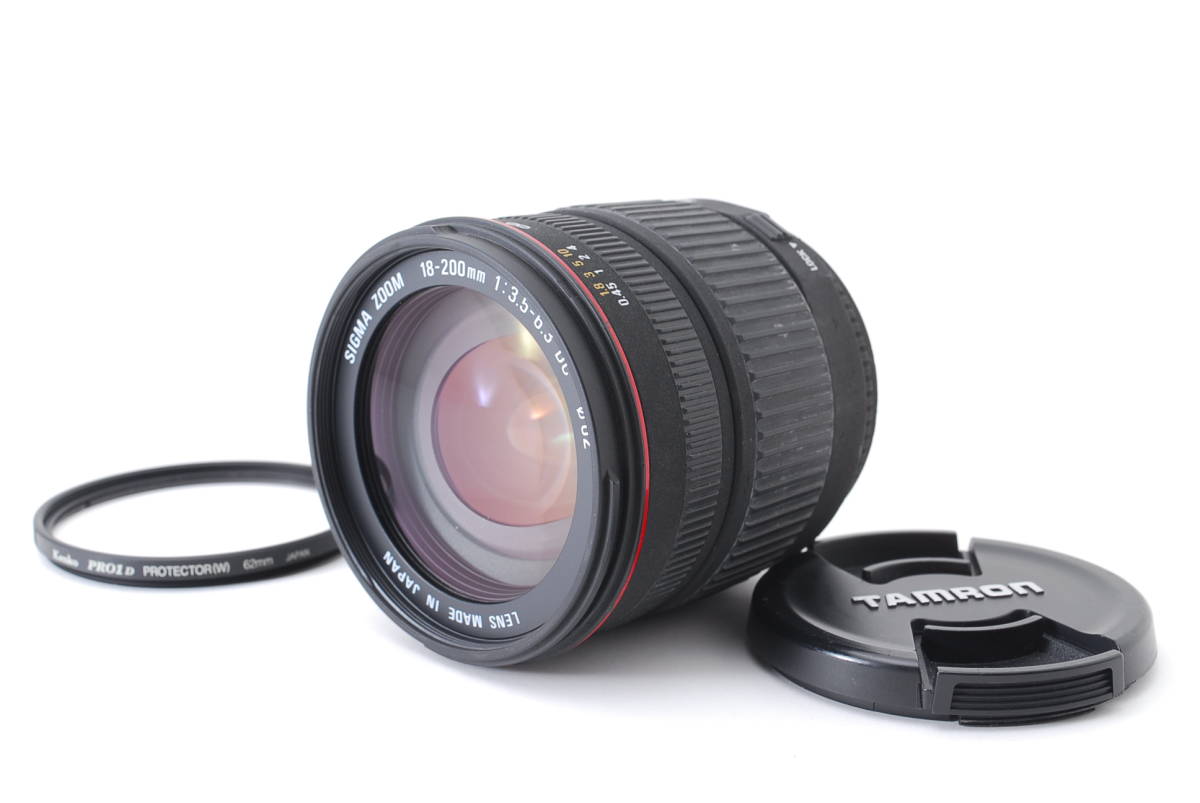 Canon用シグマレンズ 18-200mmHSM☆手振れ補正付き☆3304-1 カメラ ...