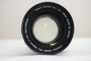 ★動作品★CANON FL 50mm F1.4#3012