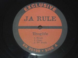 Ja Rule - Thuglife / Pain ER 20198 国内盤12インチ・レコード　ヒップホップ