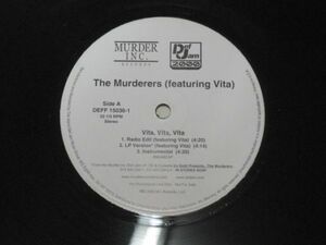 The Murderers - Vita, Vita, Vita DEFF 15036-1 US盤12インチ・レコード　ヒップホップ