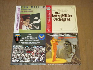 GLENN MILLER/4枚（LP）セット/RAY ANTHONY/グレン・ミラー/GLENN MILLER ARMY AIR FORCE BAND