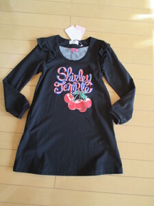  new goods car - Lee Cherry pt cut and sewn One-piece long sleeve 140 black going to school 