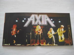 【★日本未発売★北欧産80sメロハー★】AXIA①+①EP(廃盤)LEVITICUSのボーカル、MEAN STREAKのベース