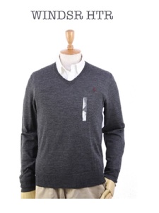  новый товар outlet 11124 L размер длинный рукав Polo Ralph Lauren polo ralph lauren V шея мужской хлопок свитер 