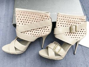 スティーブマッデン/STEVE MADDEN◆レザー/サンダル 7.5M*未使用