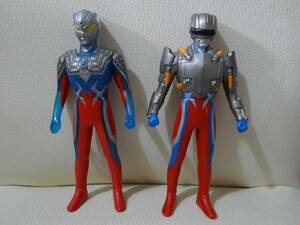 バンダイ ウルトラヒーローシリーズ ウルトラマンゼロツインソードVer テクターギア・ゼロ ソフビ