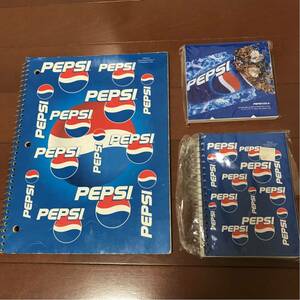  Pepsi with logo A4 Note Mini Note memory pad set goods 