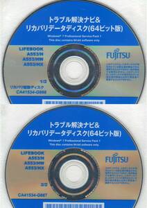 276S6 Fujitsu Lifebook A553/H A553/HW A553/HX (Win7pro 64bit)
