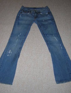 * стандартный товар прекрасный товар True Religion JOEY ботинки cut джинсы 25