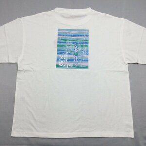 【送料無料】【新品】T&C Surf Designs レディース半袖Tシャツ（コットン100％ ゆったりタイプ）　　L　　ホワイト★TCA22229