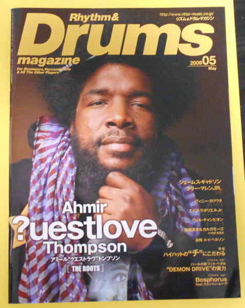 即決/送料無料/Rhythm&Drums magazine / リズム＆ドラム・マガジン / 2009年5月号 /通巻222号