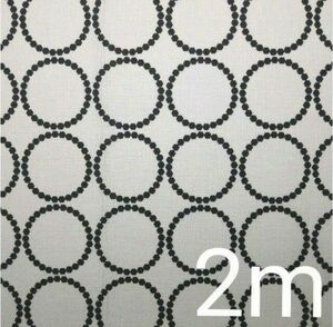 【ゆきちゃん限定】X017-2　サークル柄　ダイヤ　綿100％　106cm巾×2m