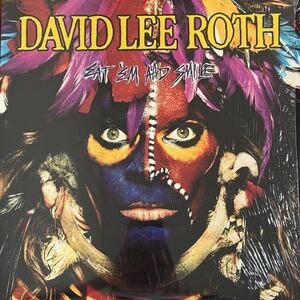 LP■METAL/HR/HM/David Lee Roth/Eat 'Em And Smile/25470 1/美盤/シュリンク付/デイヴィッド・リー・ロス