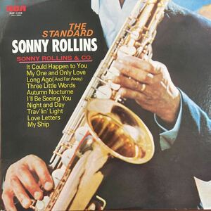 LP■JAZZ/Sonny Rollins & Co./The Standard Sonny Rollins /RGP 1095/ソニー・ロリンズ