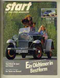 【b5734】(本国オペル広報誌) 90/4 start - DAS OPEL-MAGAZIN／ロータスオメガ、イルムシャー セネター4.0i、トランススポーツ、...