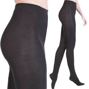  stockings tights black 150 Denier thick L size black (Preto) 5806