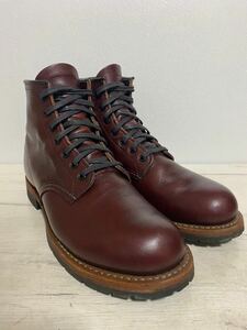 06/09製造年★使用少な目★美品★REDWING レッドウィング ベックマンUS7D(25.0〜25.5) BECKMAN 9011 ブラックチェリー ブーツ 9411