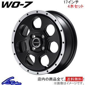 MID ロードマックス WO-7 4本セット ホイール FJクルーザー【17×7.5J 6-139 INSET25】15系 ROADMAX WO7 アルミホイール 4枚 1台分