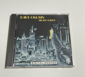 CD デイヴ・グルーシン Dave Grusin『Night-Lines』GRP D-9504