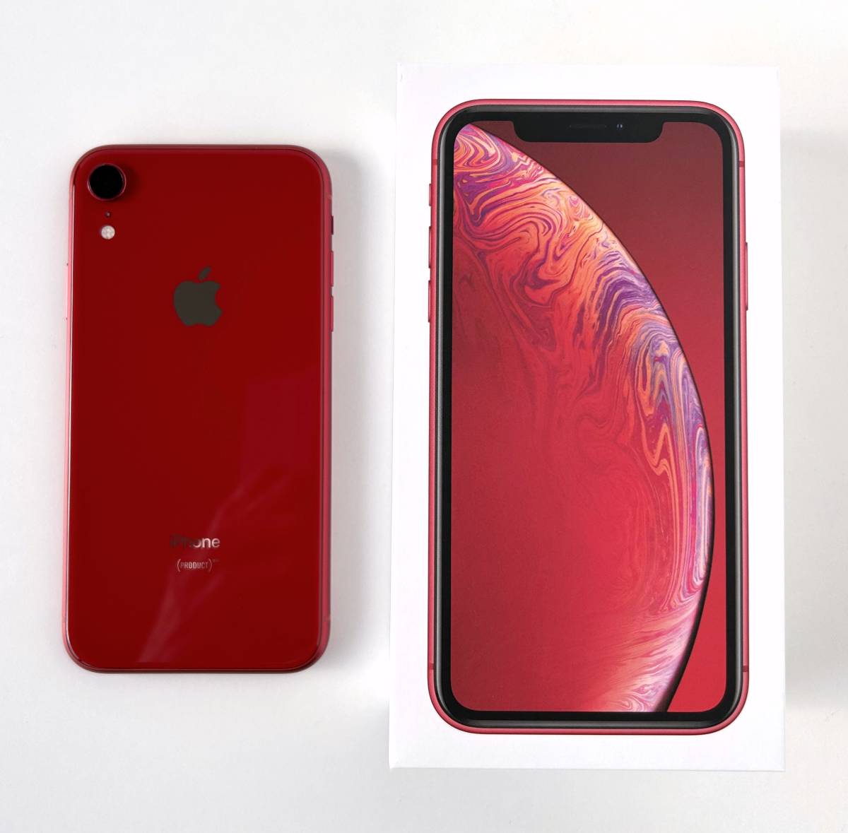 スマートフォン/携帯電話 スマートフォン本体 新品未使用】極美品iPhone xr 128GB SIMフリー RED 赤-