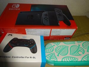  Nintendo switch body gray old model MOD.HAC-001( control 1072)(12 month 16 day )