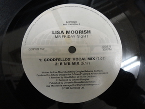 Lisa Moorish - Mr Friday Night オリジナル原盤 12 メロディアス・キャッチーUK R&B 12 R'n'B Mix 収録　視聴