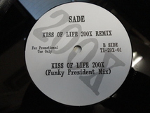 Sade - Kiss Of Life レア Top Blillin' ビート使いのRemix & Original Version 収録 12 視聴_画像2