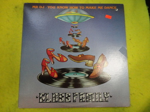 Glass Family - Mr DJ You Know How To Make Me Dance オリジナル原盤 USLP DISCO DANNY KRIVITプレイ Disco Concerto 収録　視聴