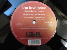 The Love Pack Boom Boom Boom オリジナル原盤 名曲カバー EURO POPダンス 12 視聴_画像1