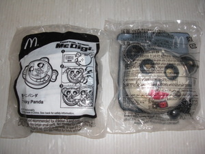 ●未使用 マクドナルド ハッピーセット 2011 デジタルゲーム Mc Digi 腹ぺこパンダ Tricky Panda 2個セット 未開封 送料300円～