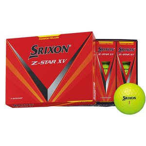 ★新品★2023年モデル★スリクソン★SRIXON Z STAR XV ゴルフボール★プレミアムパッションイエロー★1ダース★日本正規品★