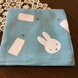  Miffy сделано в Японии .... furoshiki стоимость доставки 120 новый товар 50×50cm носовой платок бандана серп кама .. молоко 