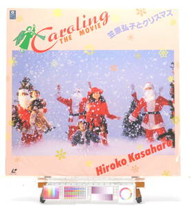 [Delivery Free]1991 Hiroko Kasahara Caroling THE MOVIE LaserDisc,Jacket[Bonus:LD SOFT(JPN)] Kasahara Hiroko . Christmas LD jacket [tagLD]