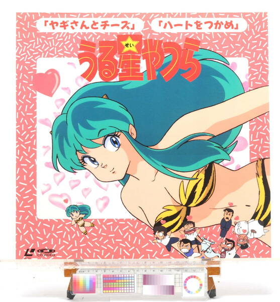 [Delivery Free]1989 KAC Urusei Yatsura Photo with a Goat LaserDisc,Jacket[Bonus:LD SOFT]うる星やつら ヤギさんとチーズ他[tagLD]