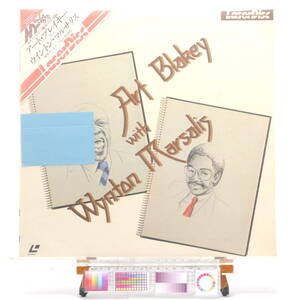 [Delivery Free]1980s- Art Blakey with Wynton Marsalis LaserDisc,[LD]Jacket [Bonus:LD SOFT(JPN)] LD jacket [tagLD]