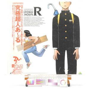 [Delivery Free]1980s- Kyoku Chojin R LaserDisc,[LD]Jacket [Bonus:LD SOFT(JPN)]究極超人R　LDジャケット[tagLD]