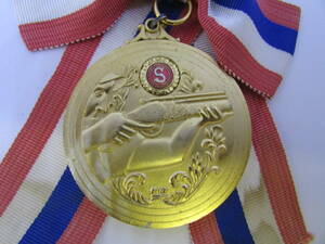 メダル　日本クレー射撃協会　A級公式大会　1982年　(Y025)