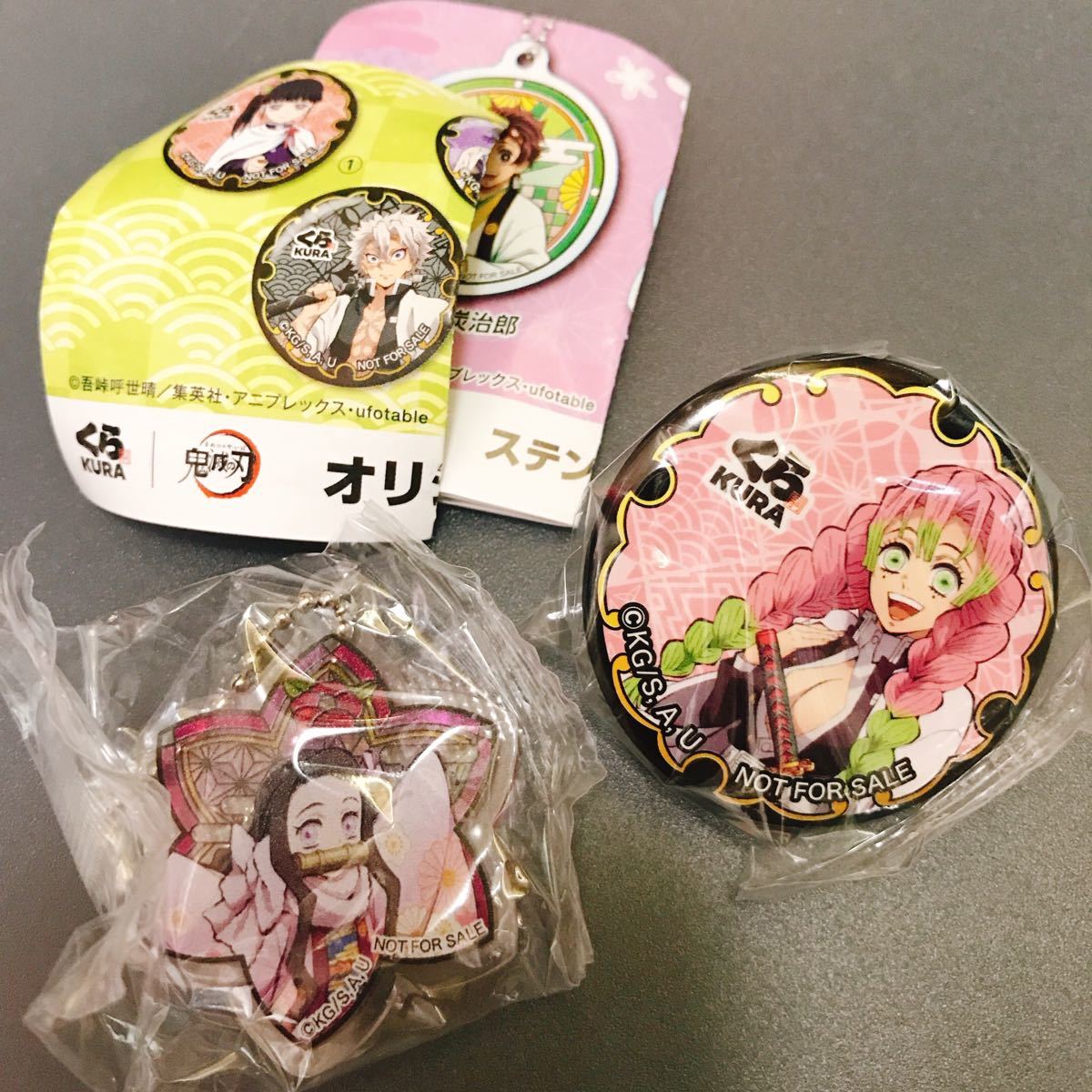 宝石の国 ステンドグラス キーホルダー 缶バッジ セット コレクション