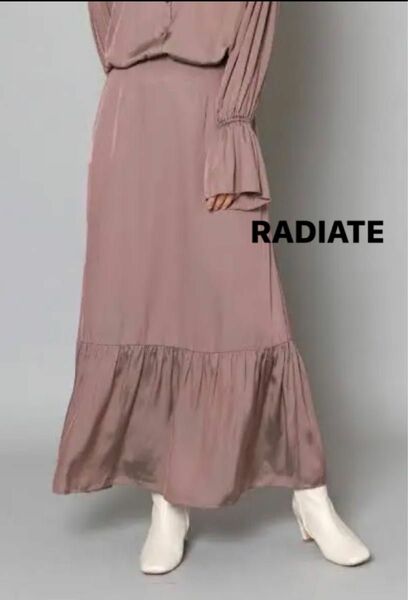 新品タグ付16500円 radiate the life dress スカート ロングスカート マキシ