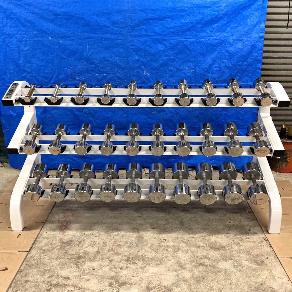 IVANKO 145ポンドダンベル 約65kg-