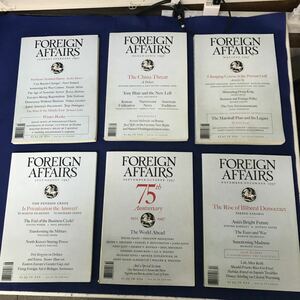 E18-017 FOREIGN AFFAIRS 1997年まとめ6冊 アメリカ外交問題評議会発行 国際政治 時事 外交