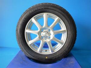 彦根 新品 スタッドレス セット 185/60R15 ダンロップ ウインター マックス 02 + 新品ホイール DUFACT DS9 アクア カローラスイフト