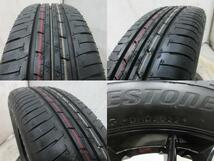 新品ホイール 共豊 SMACK REVILA 15-4.5J+45 4H100 中古夏タイヤ ブリヂストン エコピア NH150 165/55R15 4本セット 武蔵村山岸_画像7