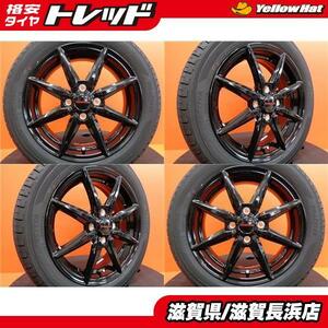 軽自動車 新品 Humanline 15インチ 中古 YH PRACTIVA 165/55R15 2022年製 4本セット タント N-BOX スペーシア デイズ 夏タイヤ