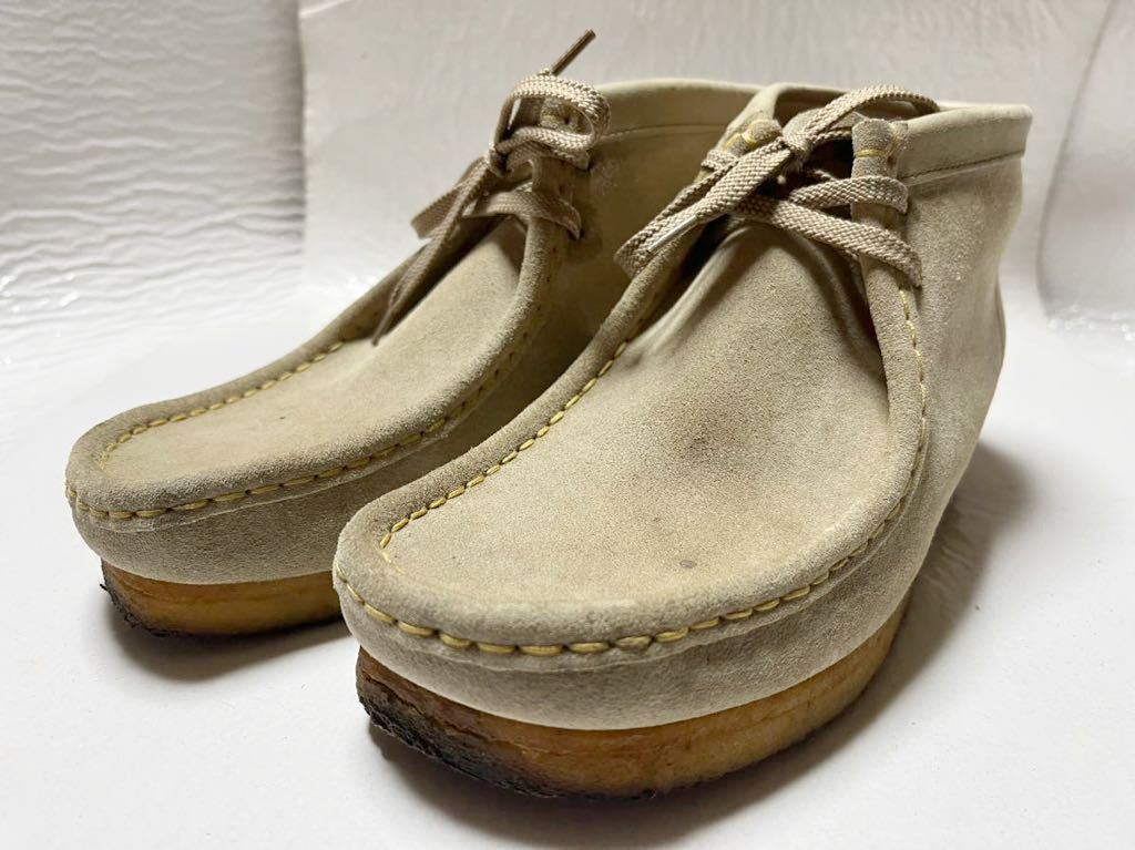 中古美品 クラークス Clarks ワラビー ワラビーブーツ END コラボ