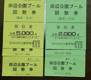  Kyoto rice field side park pool number of times ticket total 4000 jpy minute 