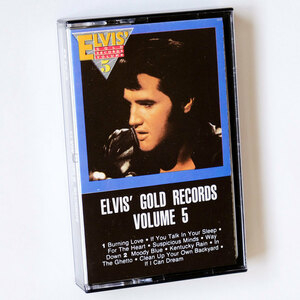 《US版カセットテープ》Elvis Presley●Elvis’ Gold Records Volume 5●エルヴィス プレスリー