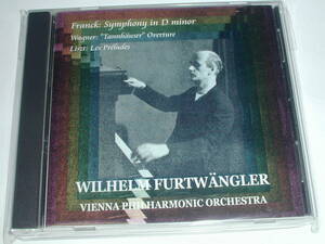 平林直哉制作CD フランク：交響曲ニ短調、他／フルトヴェングラー指揮ウィーン・フィル