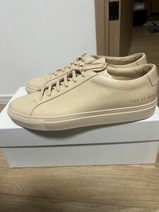 新品 コモン プロジェクト Common Projects Nude　ベージュ　スニーカー　レザー　クラシック　サイズ42 27.5cm